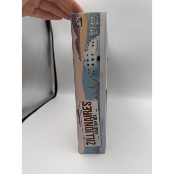 Zillionaires Road Trip USA Family Board Game Big Potato Game 2021 Age 8+ Sealed - Picture 4 of 10